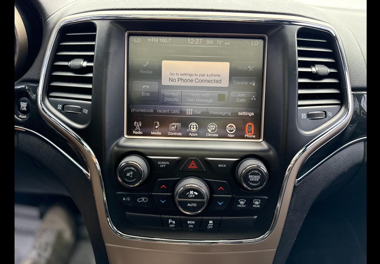 Jeep Grand Cherokee Overland 4WD 2015