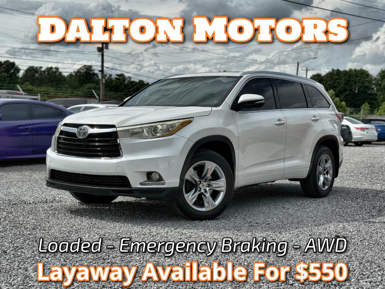 Toyota Highlander Limited AWD V6 2014