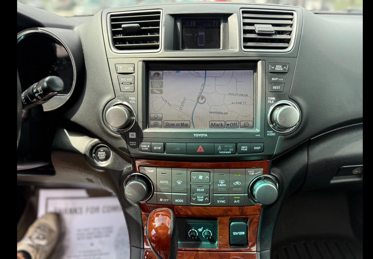 Toyota Highlander Limited 4WD 2012
