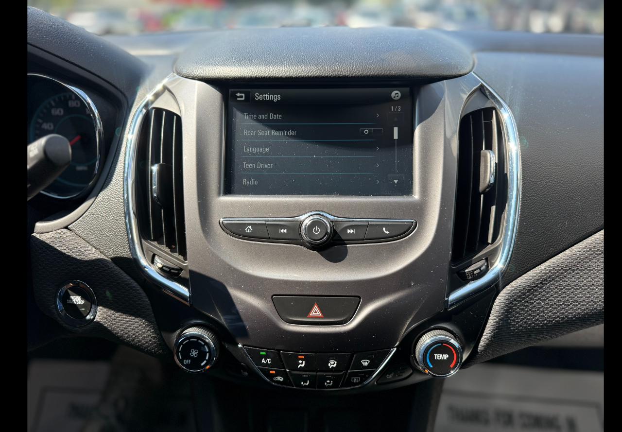 Chevrolet Cruze LT Auto Hatchback 2018