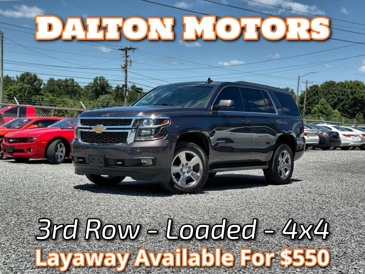 Chevrolet Tahoe LT 4WD 2016