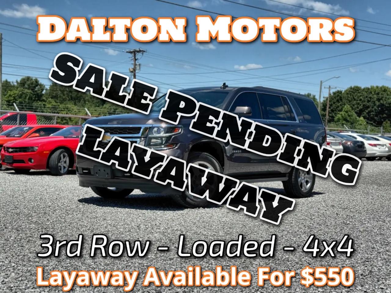 2016 Chevrolet Tahoe LT 4WD