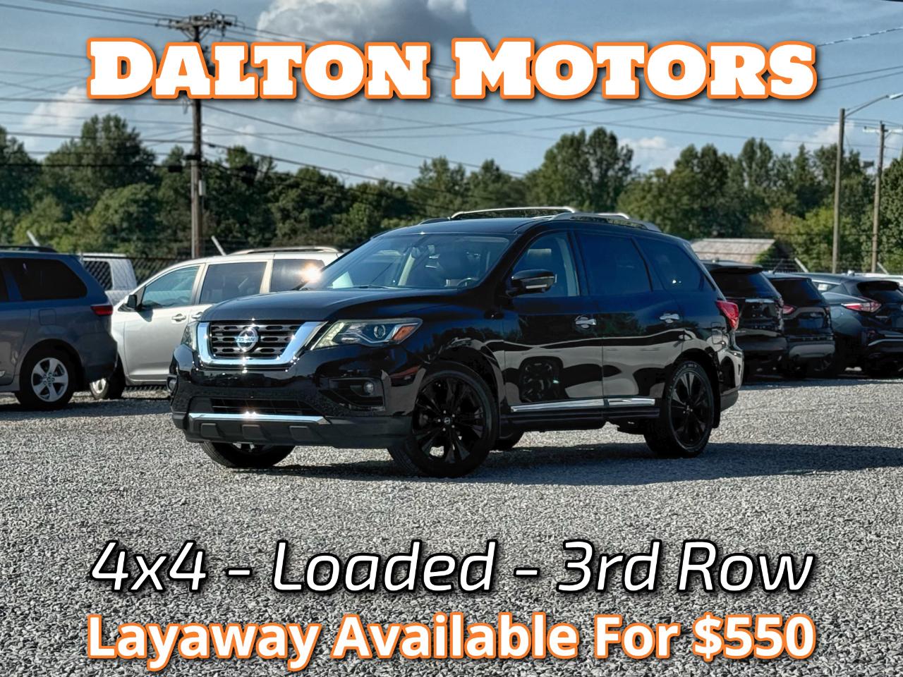 Nissan Pathfinder Platinum 4WD 2017