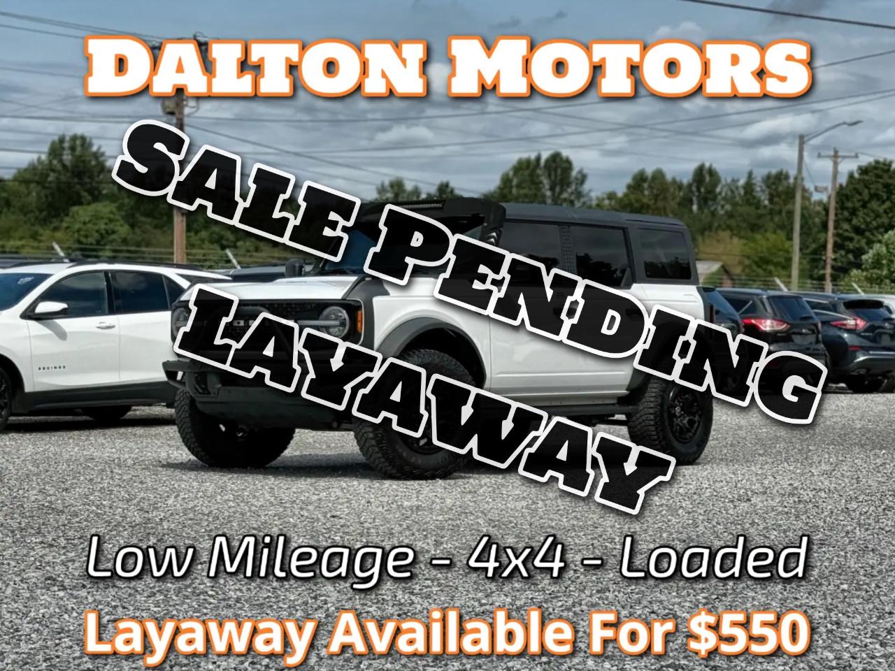 2022 Ford Bronco Base 4-Door w/Advanced