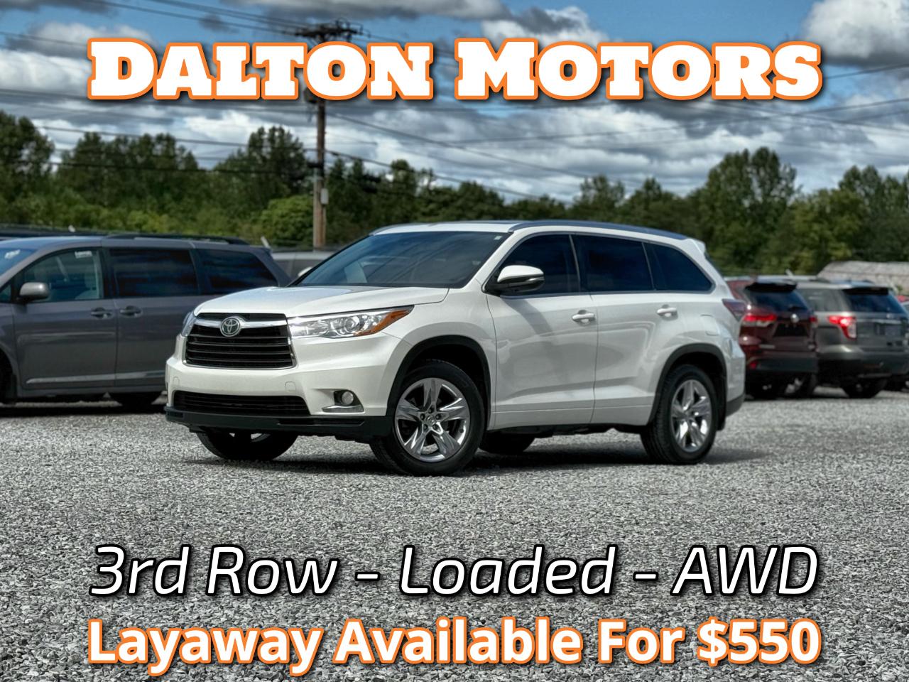 Toyota Highlander Limited AWD V6 2015