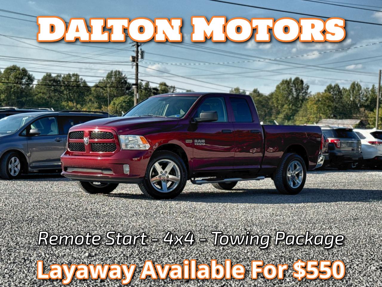 RAM 1500 Tradesman Quad Cab 4WD 2017