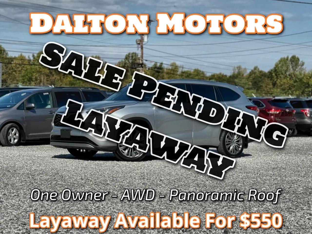 2021 Toyota Highlander Platinum AWD (ONE OWNER)