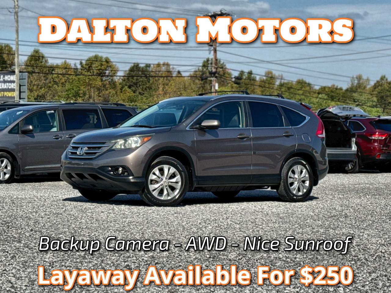 Honda CR-V EX 4WD 5-Speed AT 2012