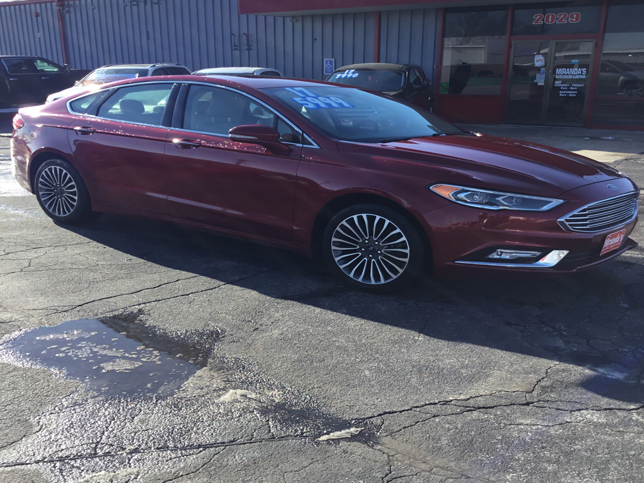 Ford Fusion SE 2017