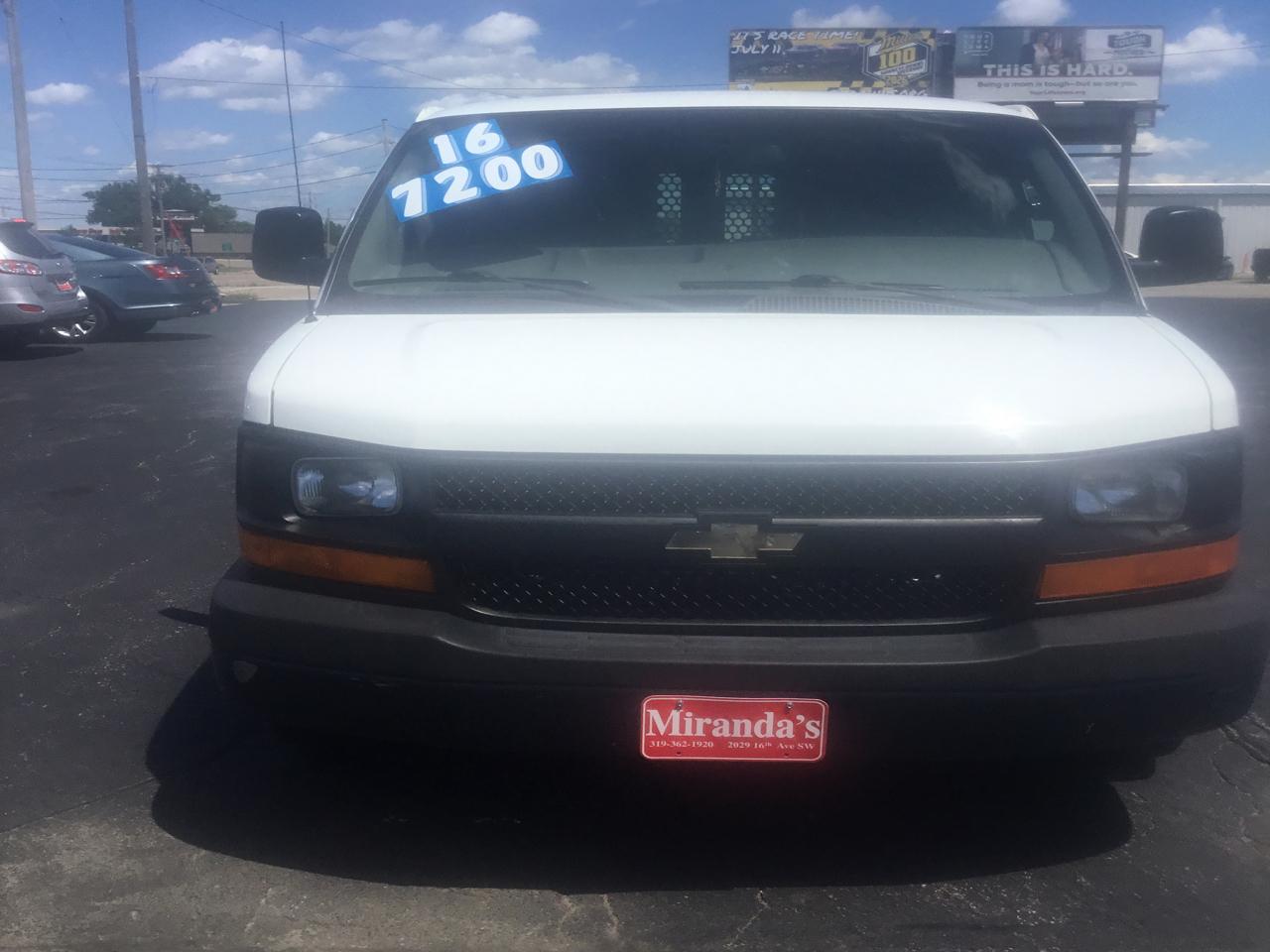 Chevrolet Express 3500 Cargo Extended 2016