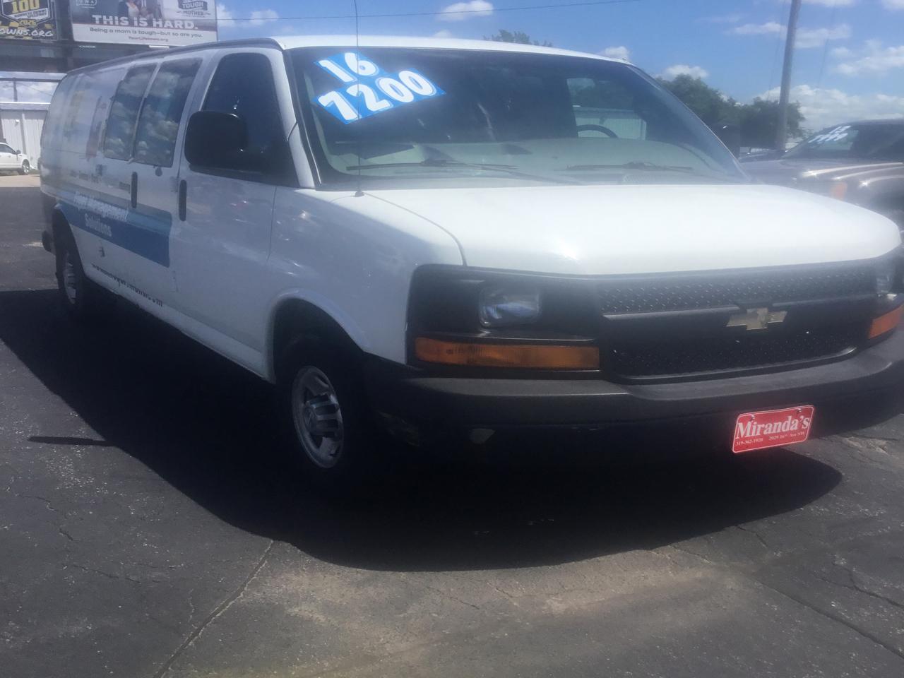 Chevrolet Express 3500 Cargo Extended 2016