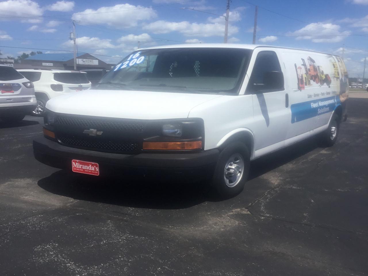 Chevrolet Express 3500 Cargo Extended 2016