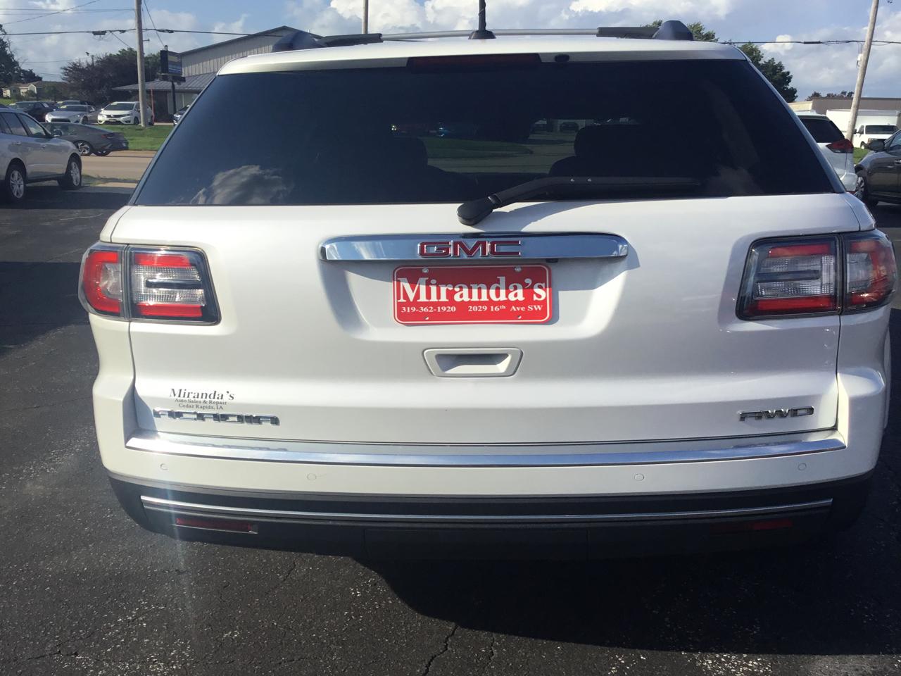 GMC Acadia SLT-1 AWD 2016