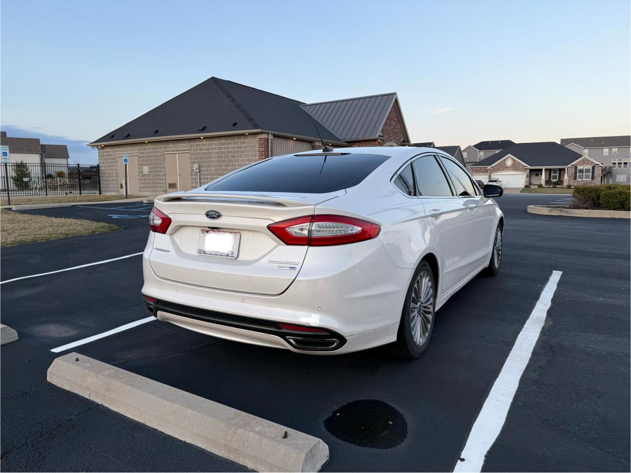 Ford Fusion Titanium AWD 2015