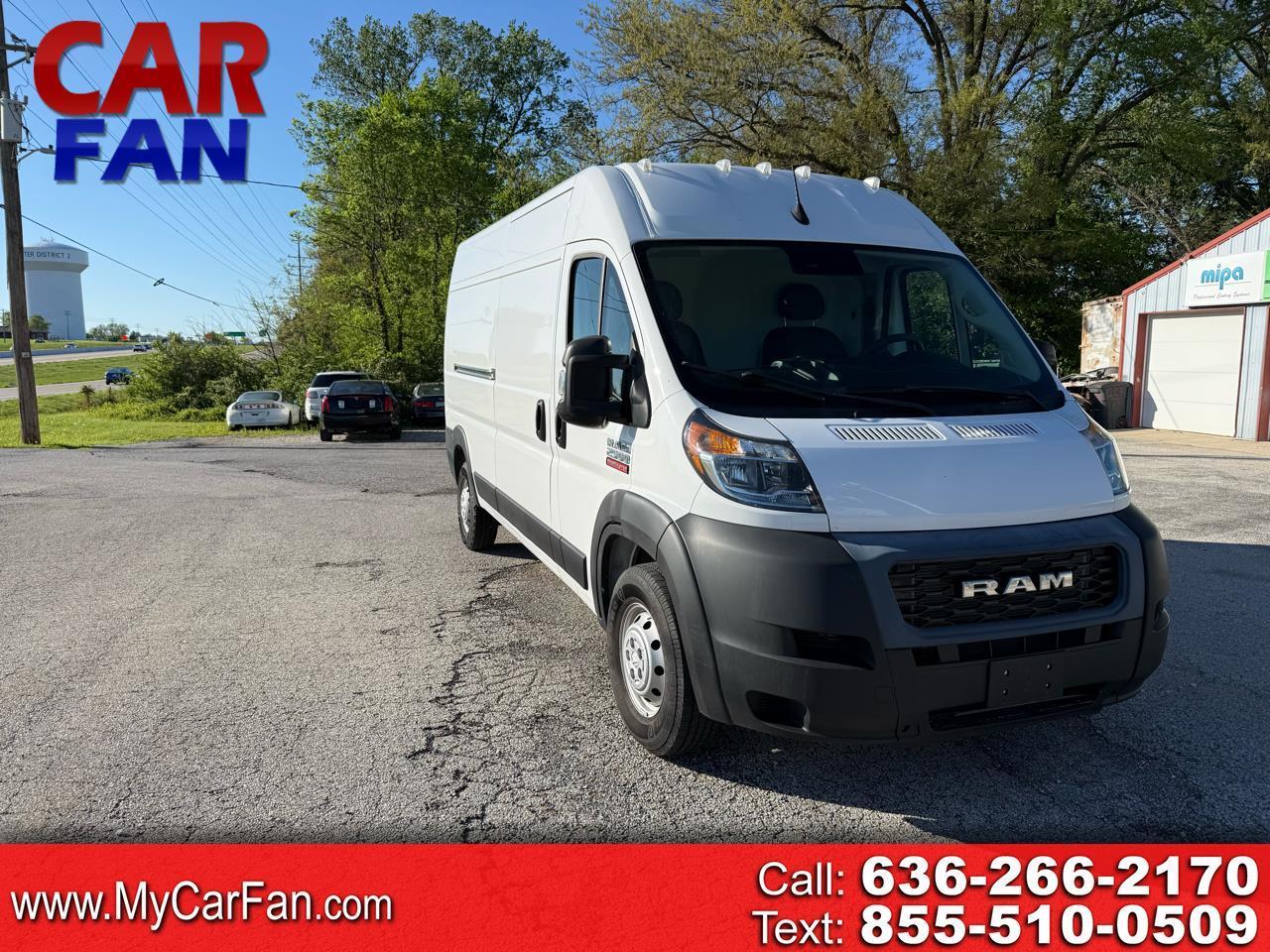 RAM Promaster 2500 High Roof 159-in. WB 2022