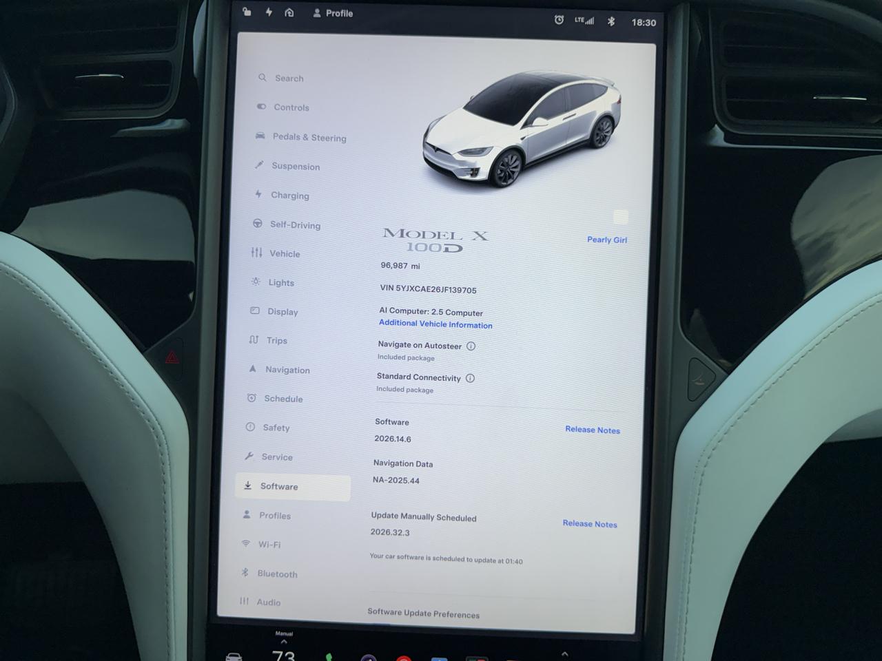 Tesla Model X 100D 2018