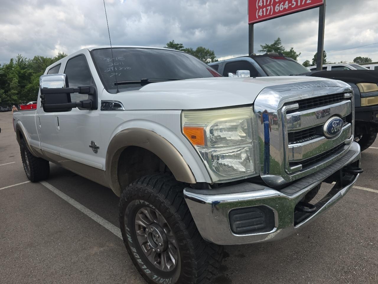 Ford F-250 SD Lariat Crew Cab Long Bed 4WD 2011