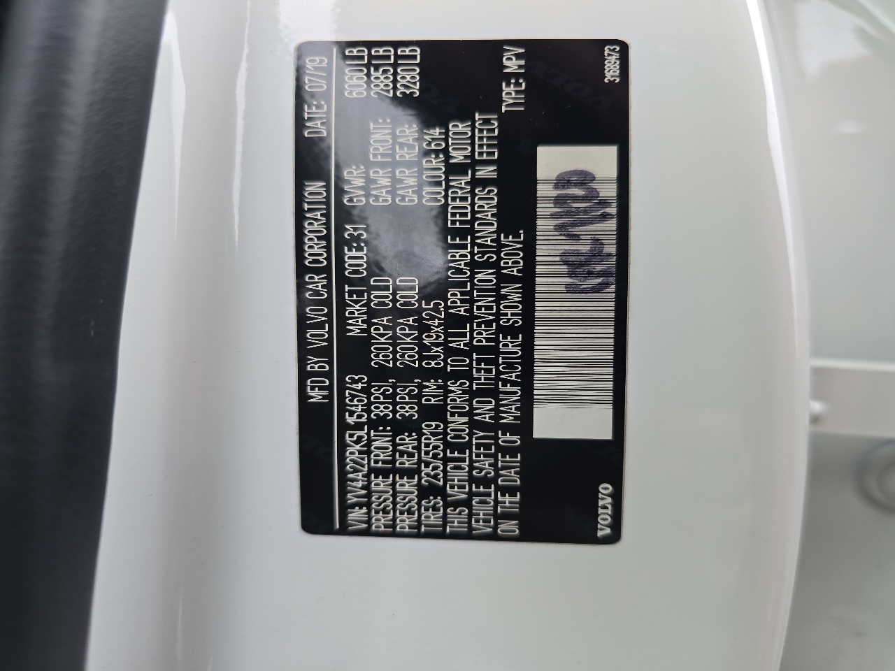 Volvo XC90 T6 Momentum AWD 2020