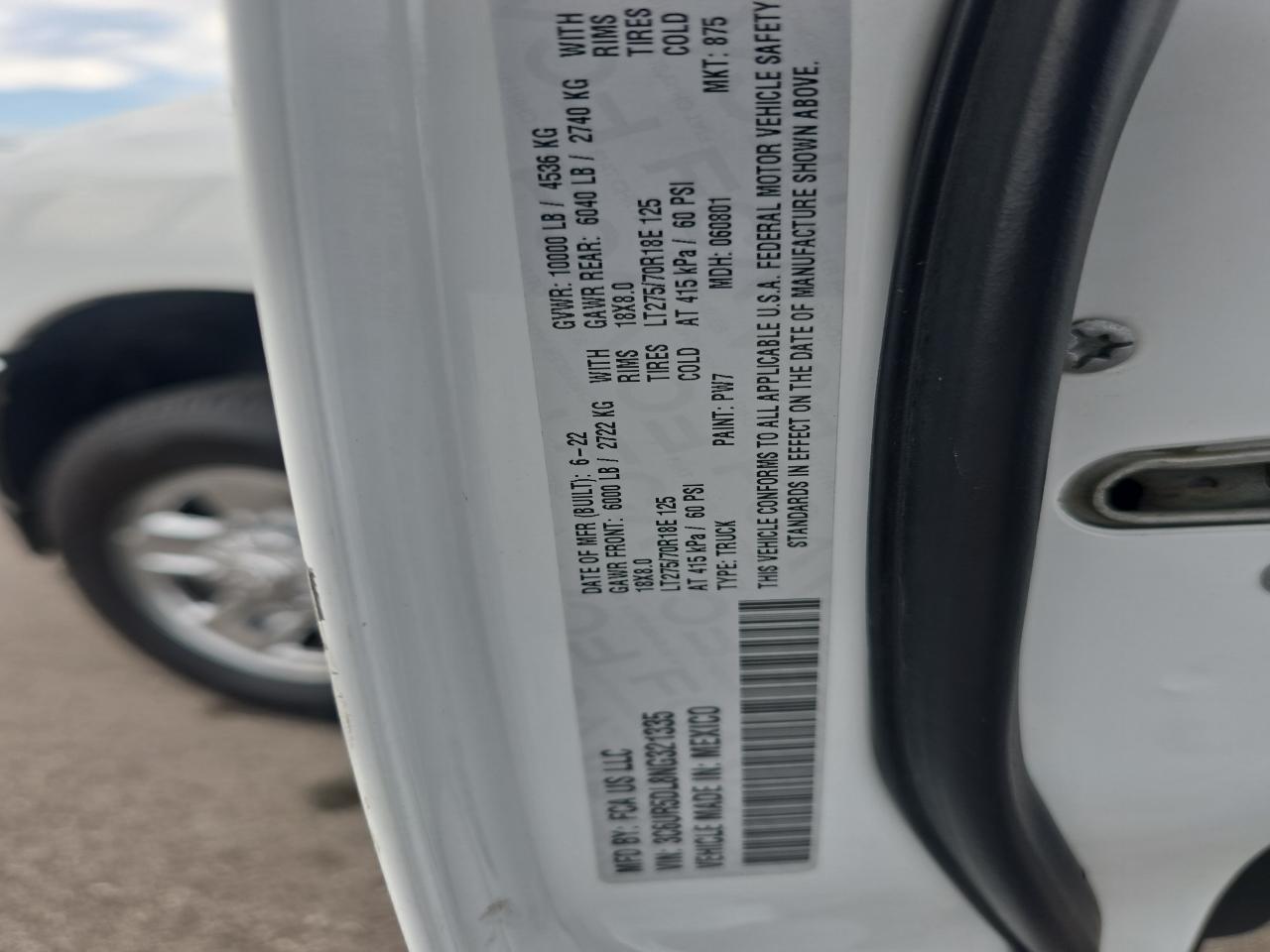 RAM 2500 Tradesman Crew Cab SWB 4WD 2022