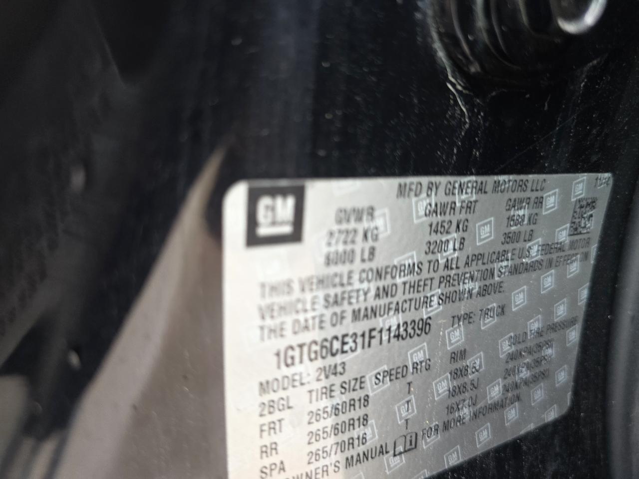 GMC Canyon SLT Crew Cab 4WD Short Box 2015