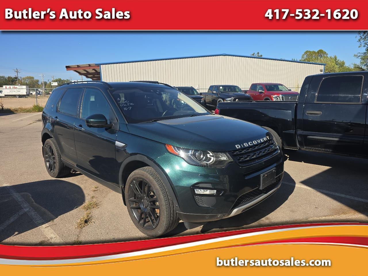 2016 Land Rover Discovery Sport HSE LUX