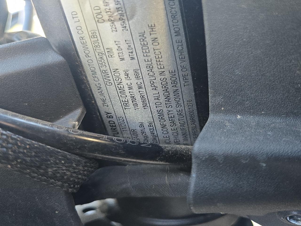 CFMOTO 450SS  2024