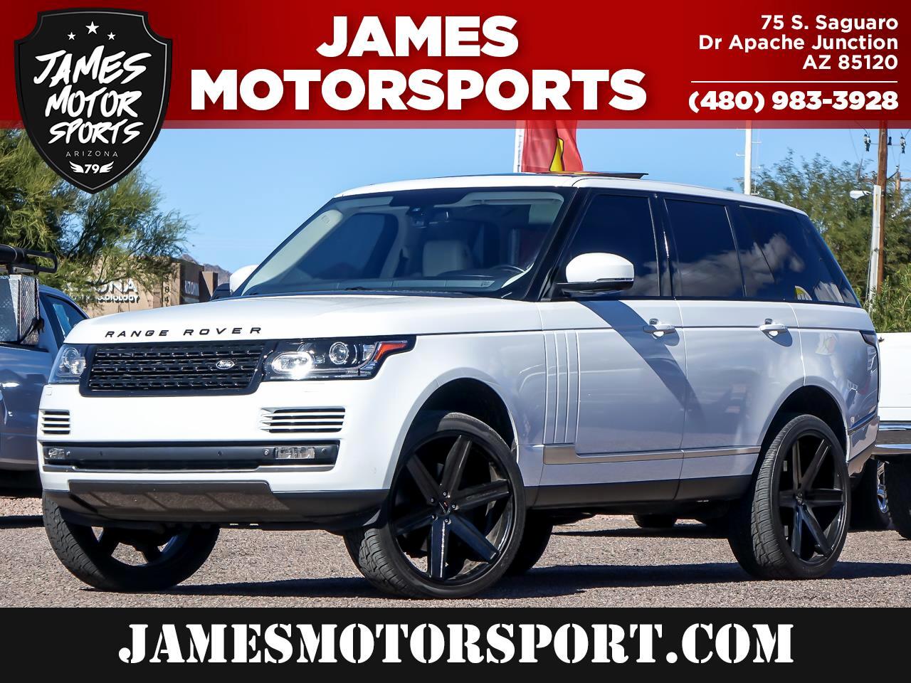 Land Rover Range Rover 4WD 4dr HSE 2013