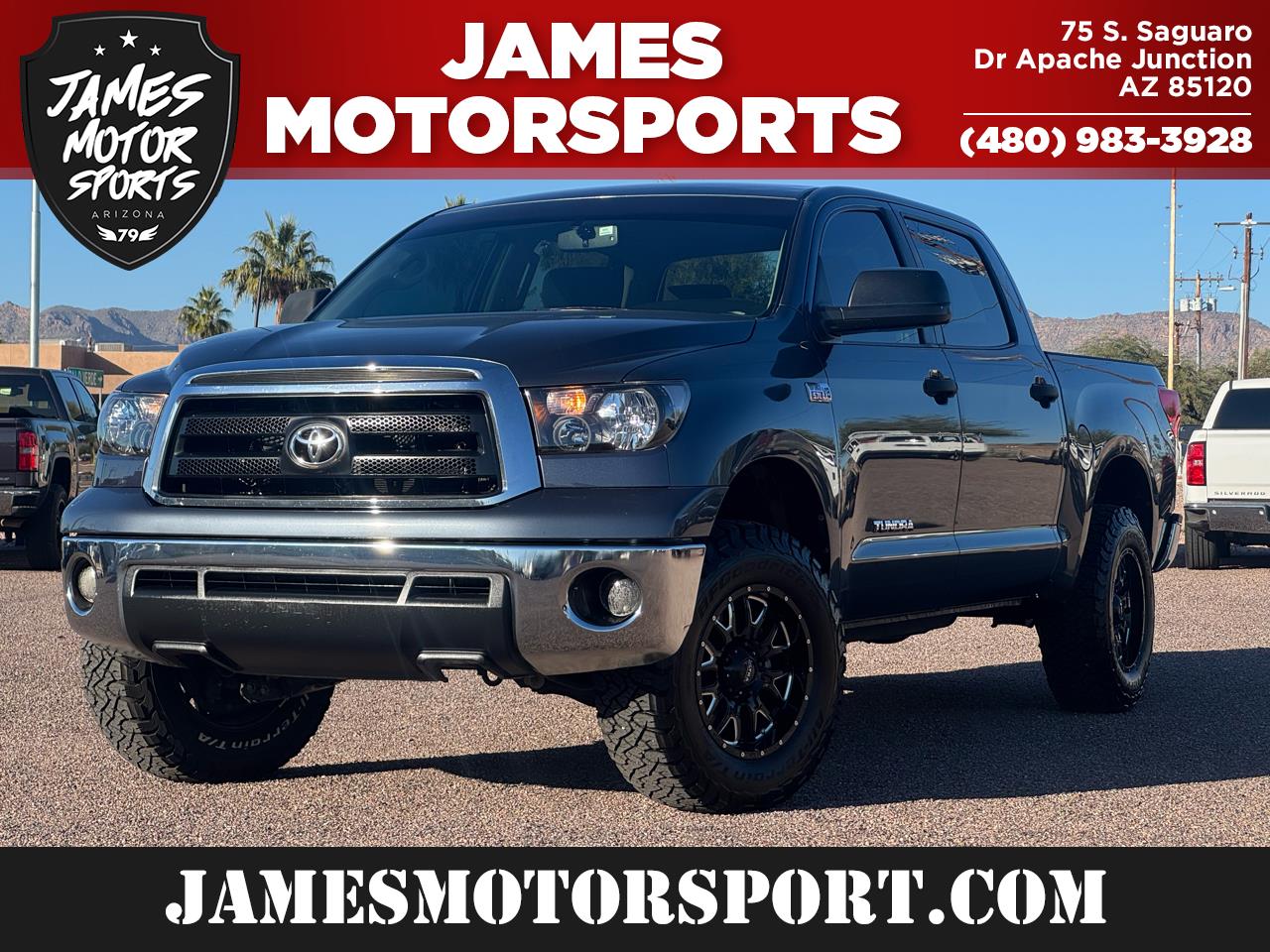 2010 Toyota Tundra 2WD Truck CrewMax 5.7L V8 6-Spd AT (Natl)