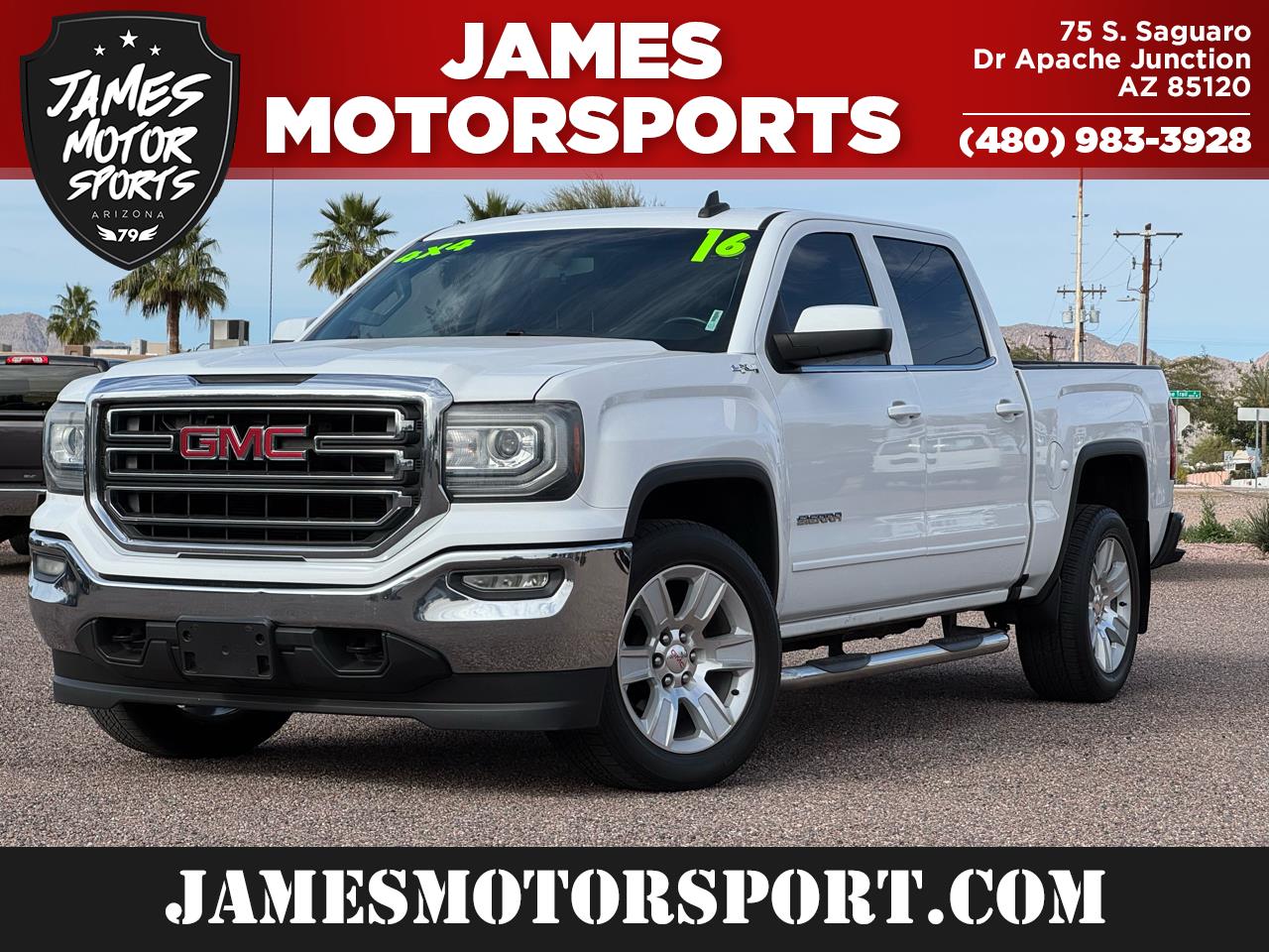 2016 GMC Sierra 1500 4WD Crew Cab 143.5" SLE