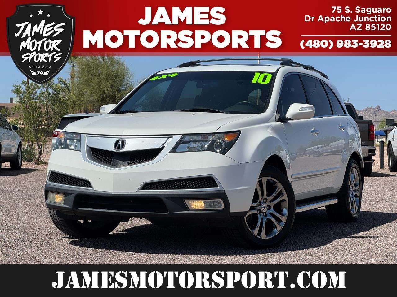 2010 Acura MDX AWD 4dr Advance Pkg