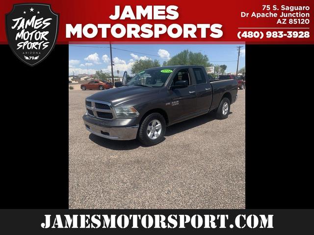 Gray 2014 RAM 1500 Pickup Truck 4X2 8-Speed Automatic