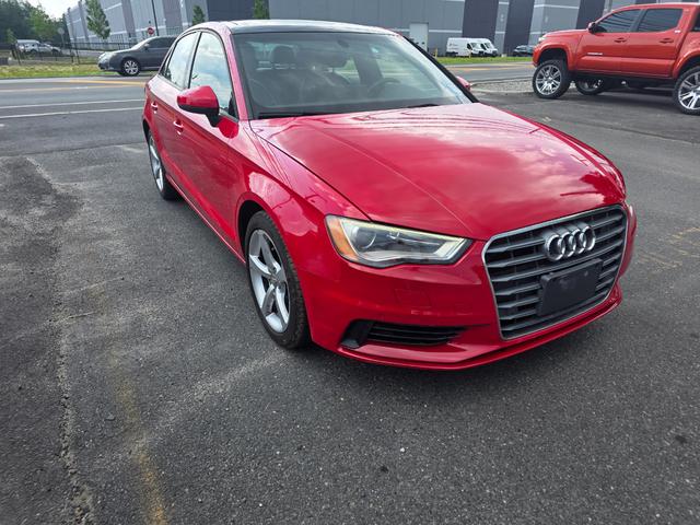 Red 2015 Audi A3 1.8T Premium Sedan FWD Sedan Front-Wheel Drive Automatic