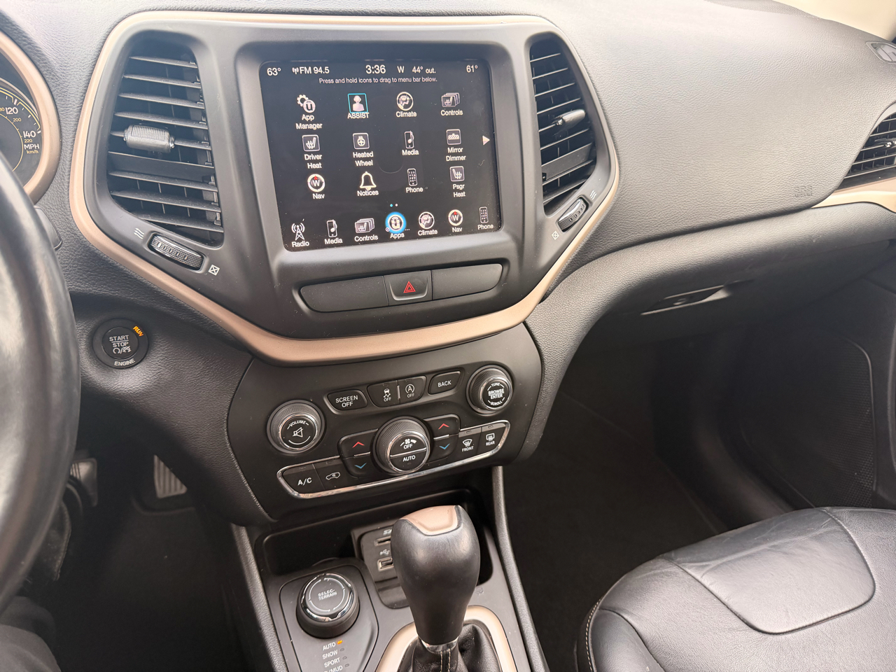 Jeep Cherokee 4WD 4dr High Altitude 2016