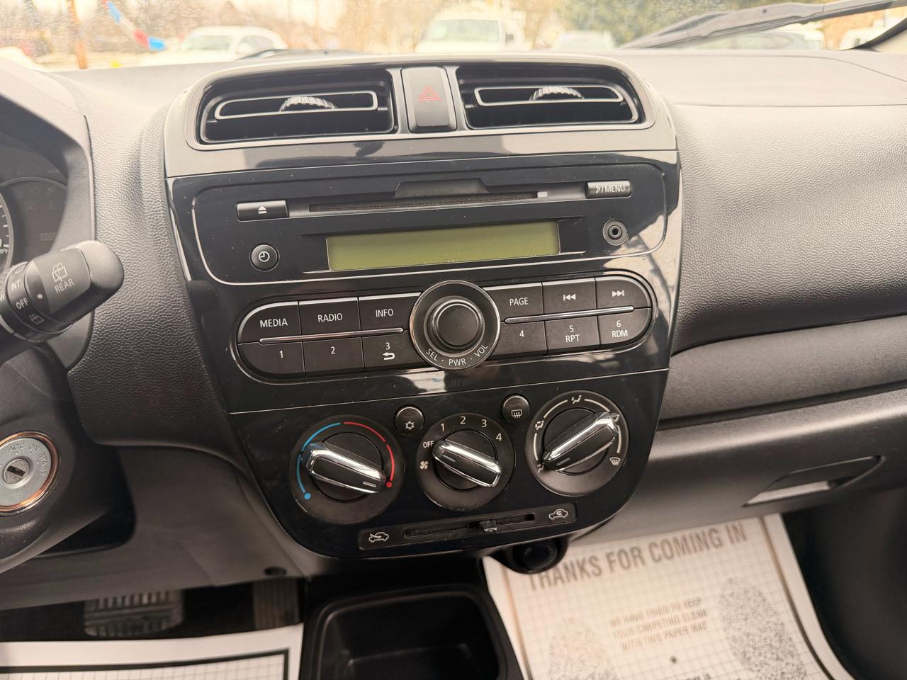 Mitsubishi Mirage ES CVT 2017