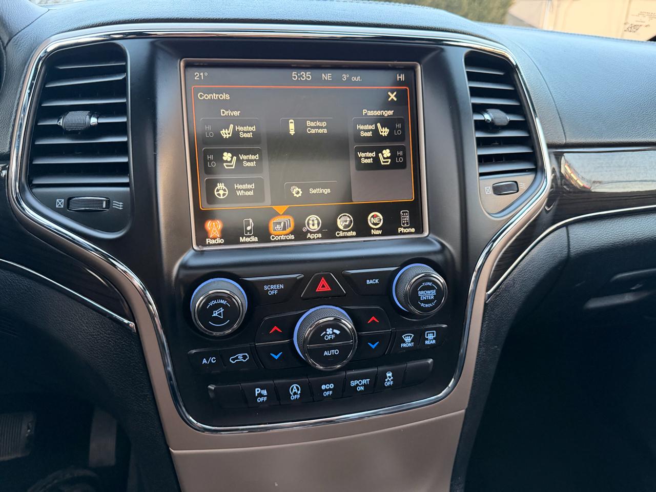 Jeep Grand Cherokee Overland 4x4 2017