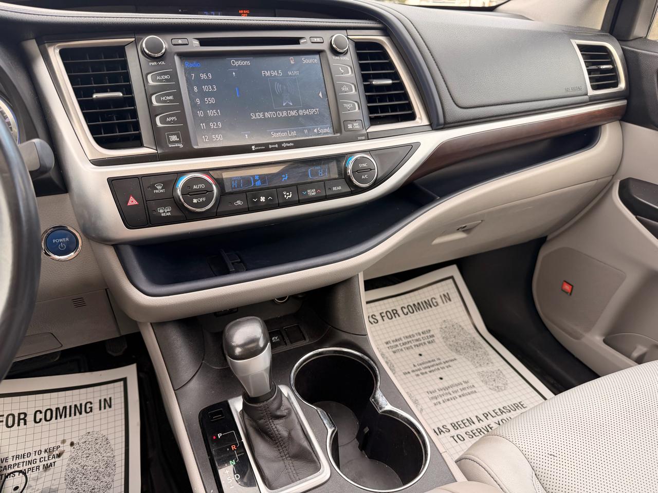 Toyota Highlander Hybrid AWD 4dr Limited (Natl) 2016