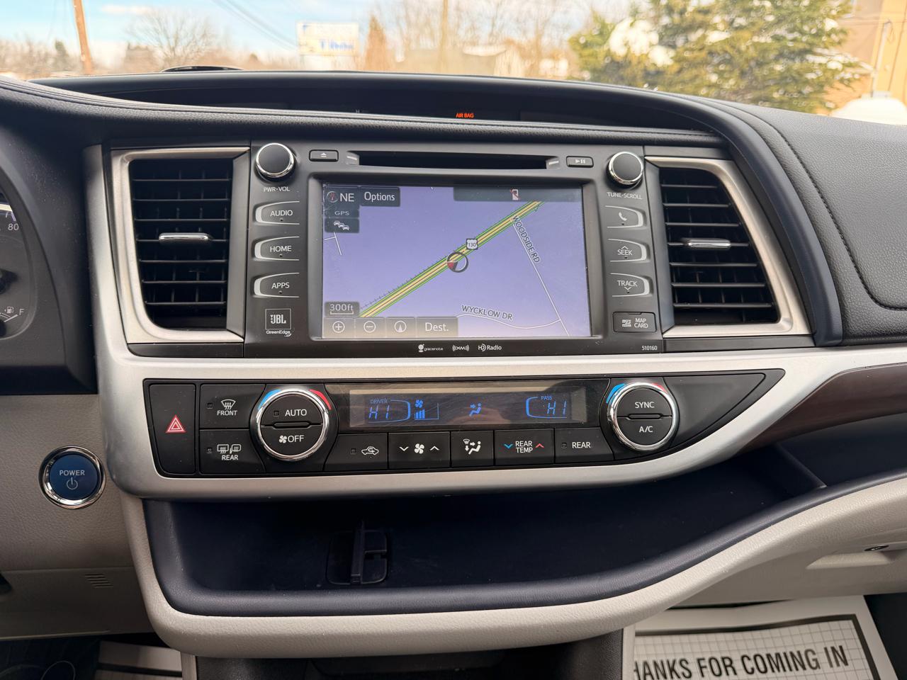 Toyota Highlander Hybrid AWD 4dr Limited (Natl) 2016