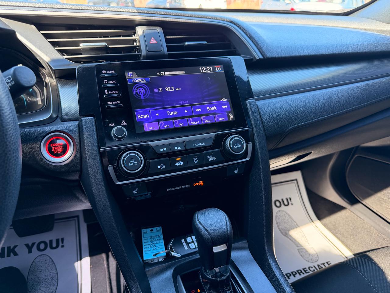 Honda Civic Hatchback EX CVT 2019