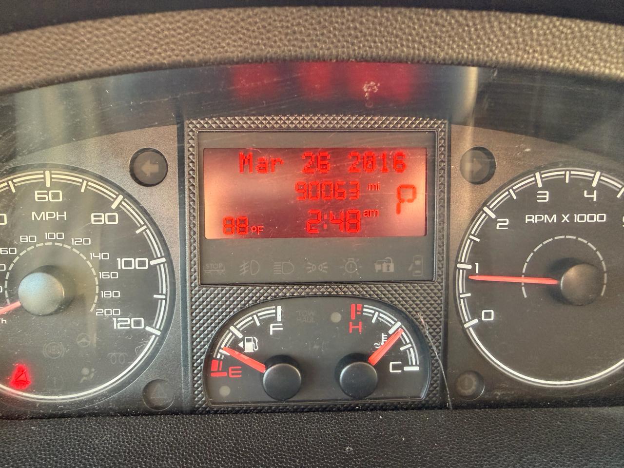 RAM ProMaster Cargo Van 1500 Low Roof 136" WB 2016