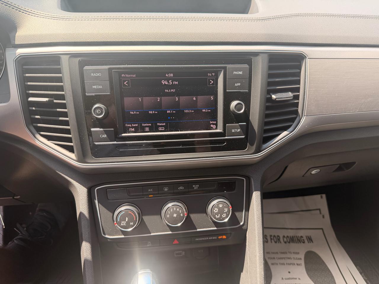 Volkswagen Atlas 3.6L V6 S 4MOTION 2019