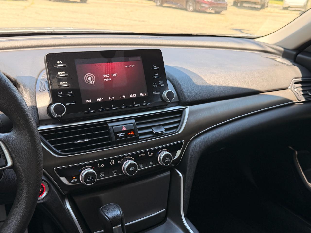 Honda Accord Sedan LX 1.5T CVT 2019
