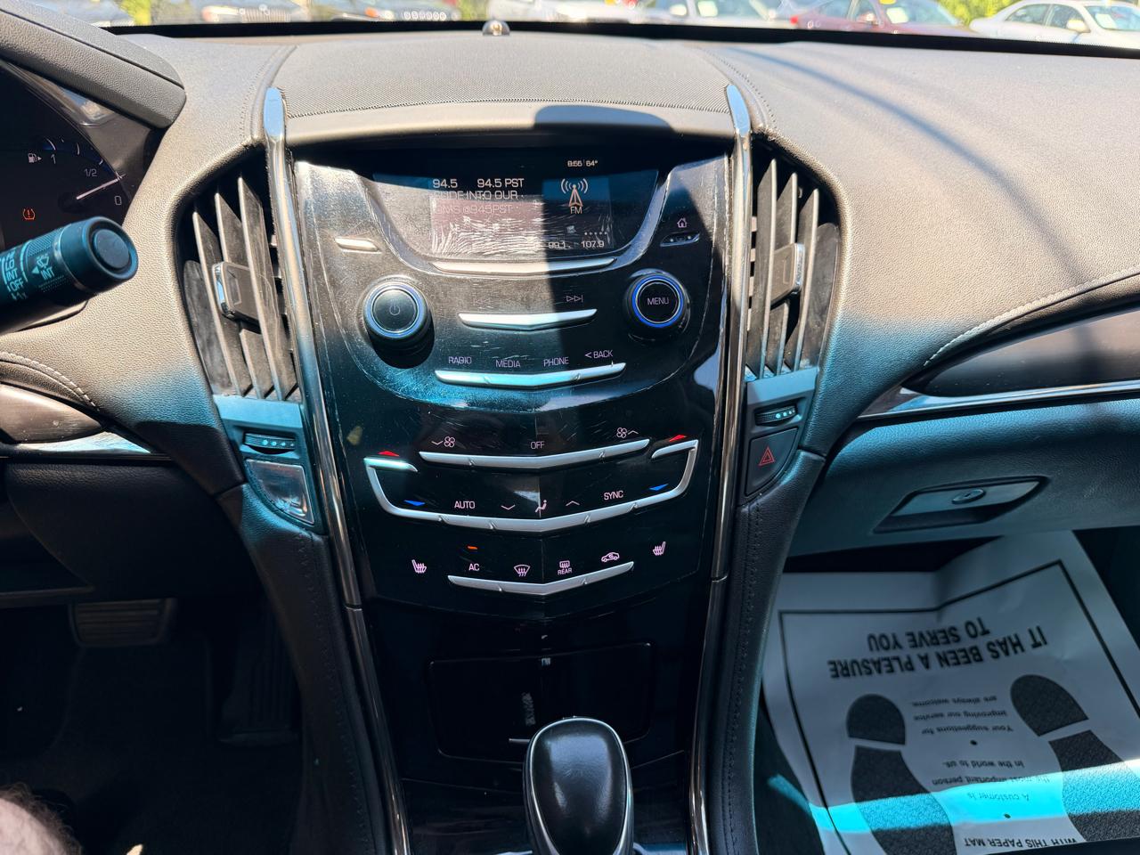 Cadillac ATS 4dr Sdn 2.0L Standard RWD 2014