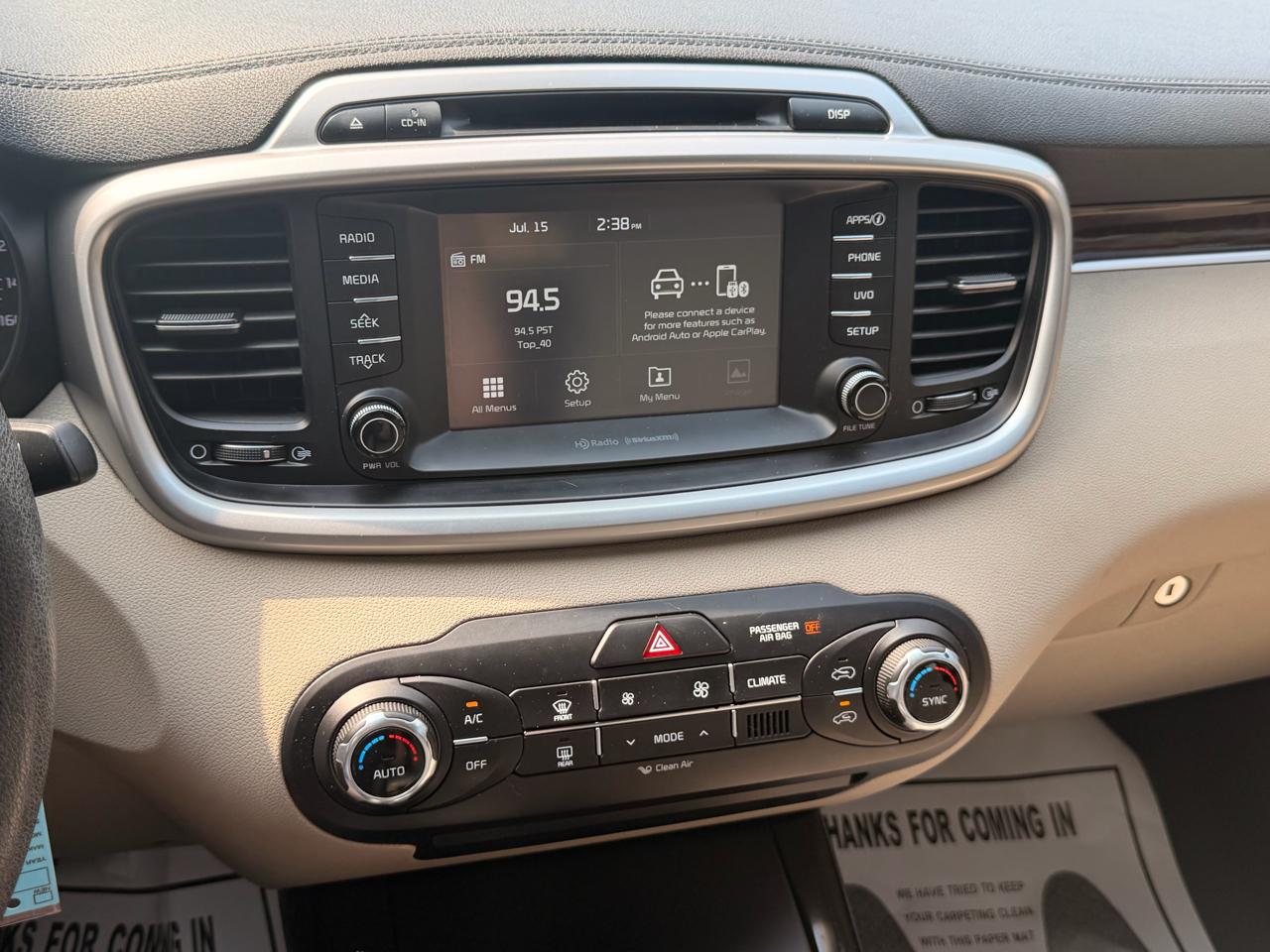Kia Sorento LX FWD 2018