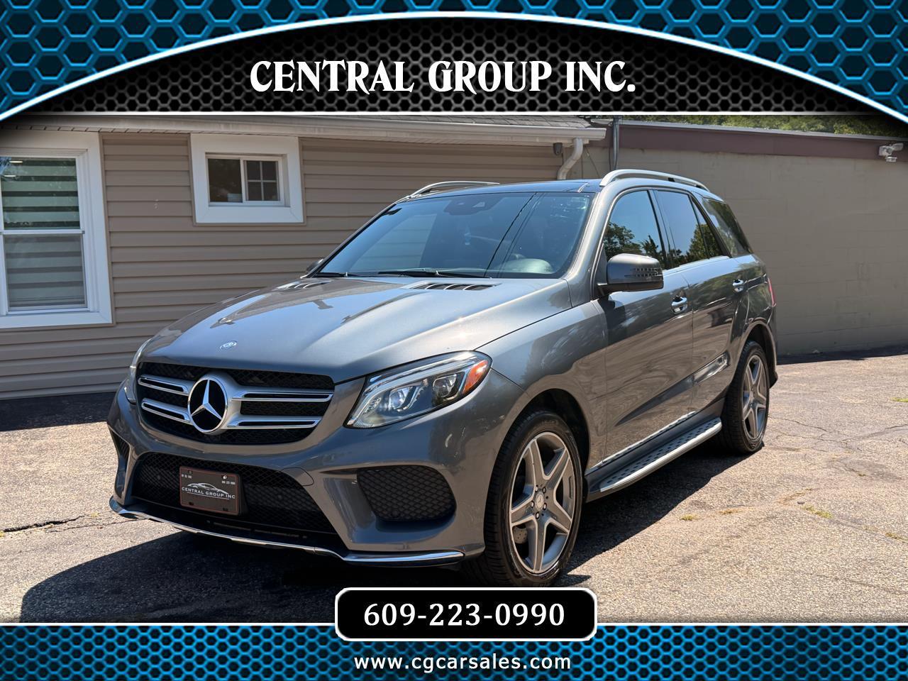 Silver 2017 Mercedes-Benz GLE SUV / Crossover All-Wheel Drive Automatic