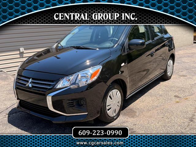 Black 2024 Mitsubishi Mirage Hatchback Front-Wheel Drive Automatic