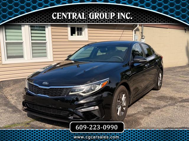 Black 2020 Kia Optima Sedan Front-Wheel Drive Automatic