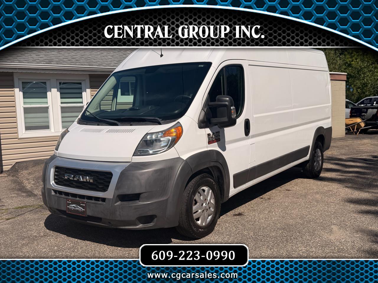 RAM ProMaster Cargo Van 2500 High Roof 159" WB 2015
