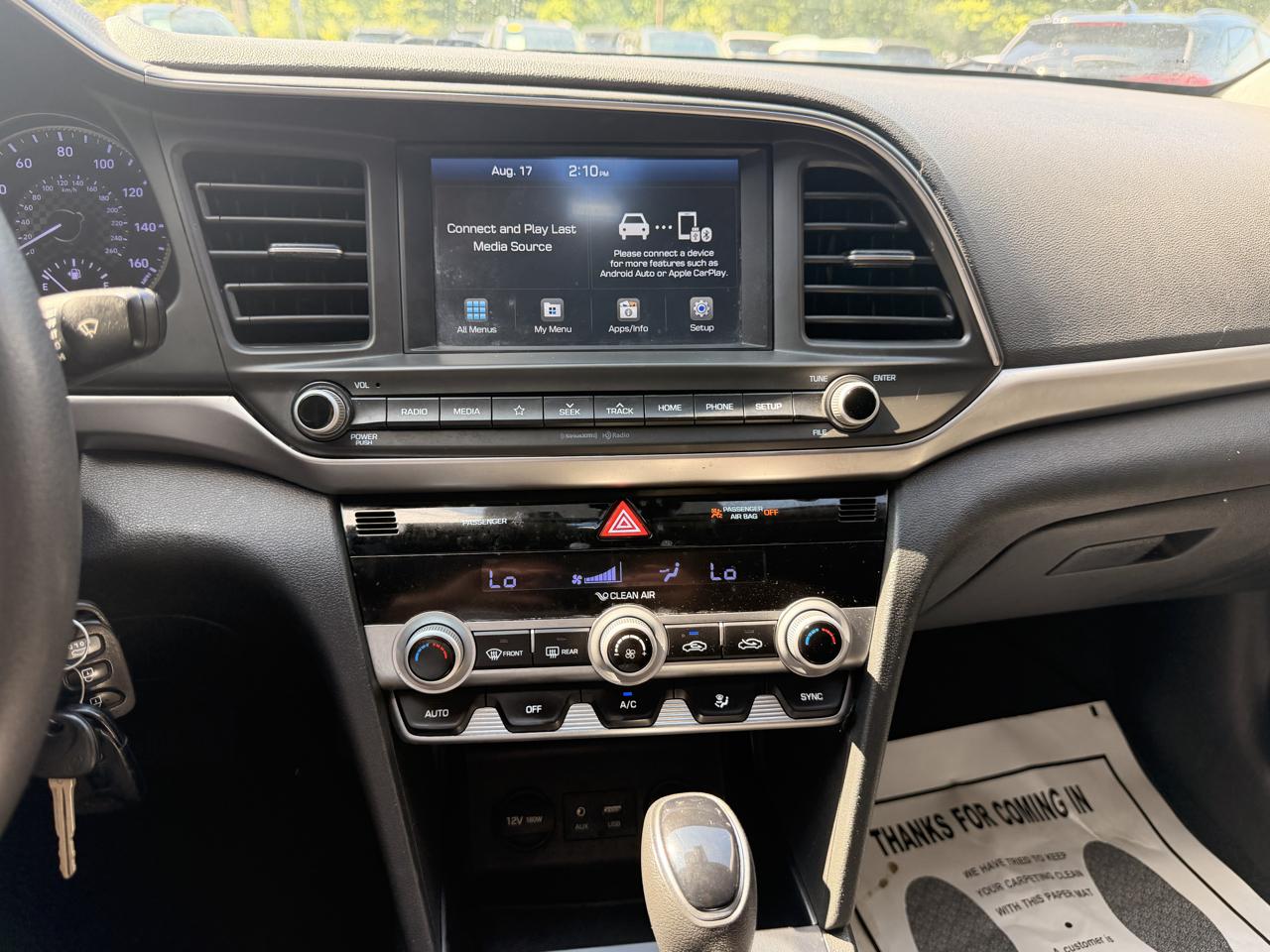 Hyundai Elantra SEL IVT SULEV 2020