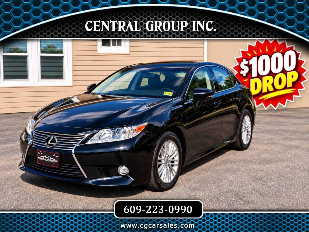 Black 2015 Lexus ES Sedan Front-Wheel Drive Automatic