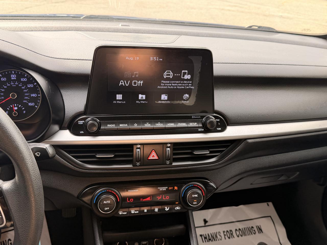 Kia Forte LXS IVT 2019